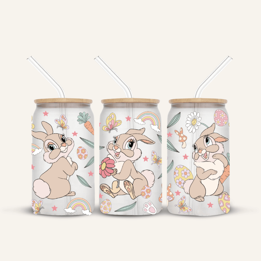 Rabbit Glass Cup *FROSTED*