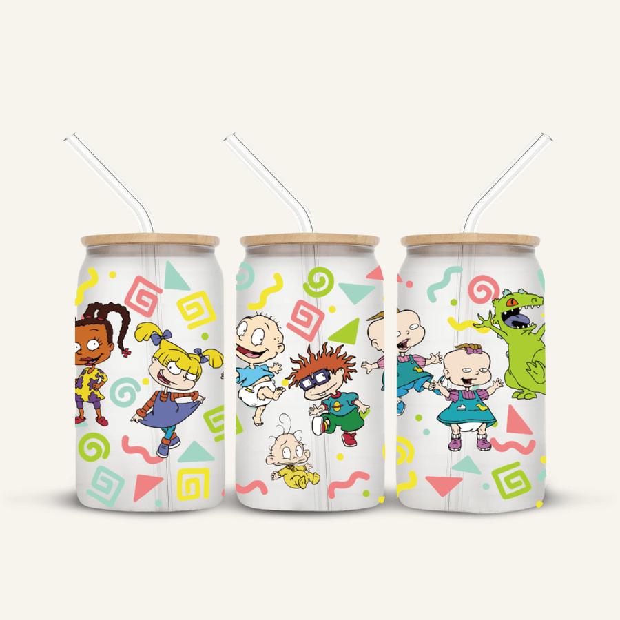 Rugrats Glass Cup *FROSTED*