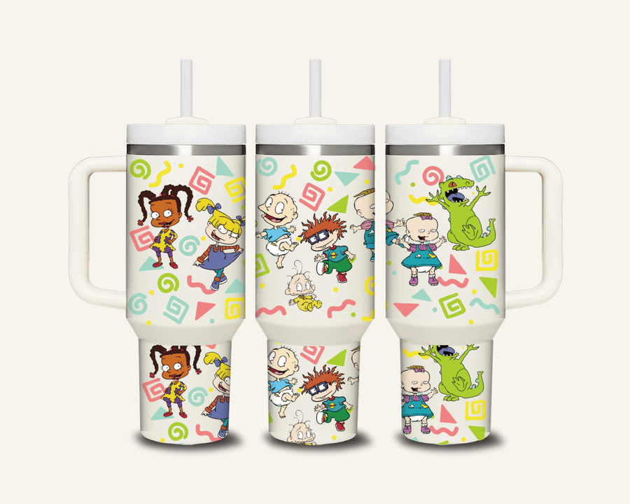 Rugrats Tumbler with Side Handle