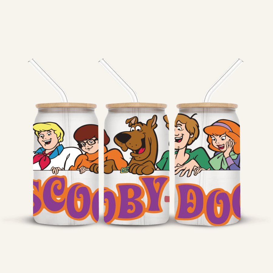 Scooby Doo Glass Cup *FROSTED*