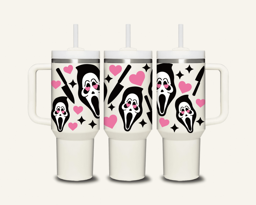 Scream Tumbler with Side Handle