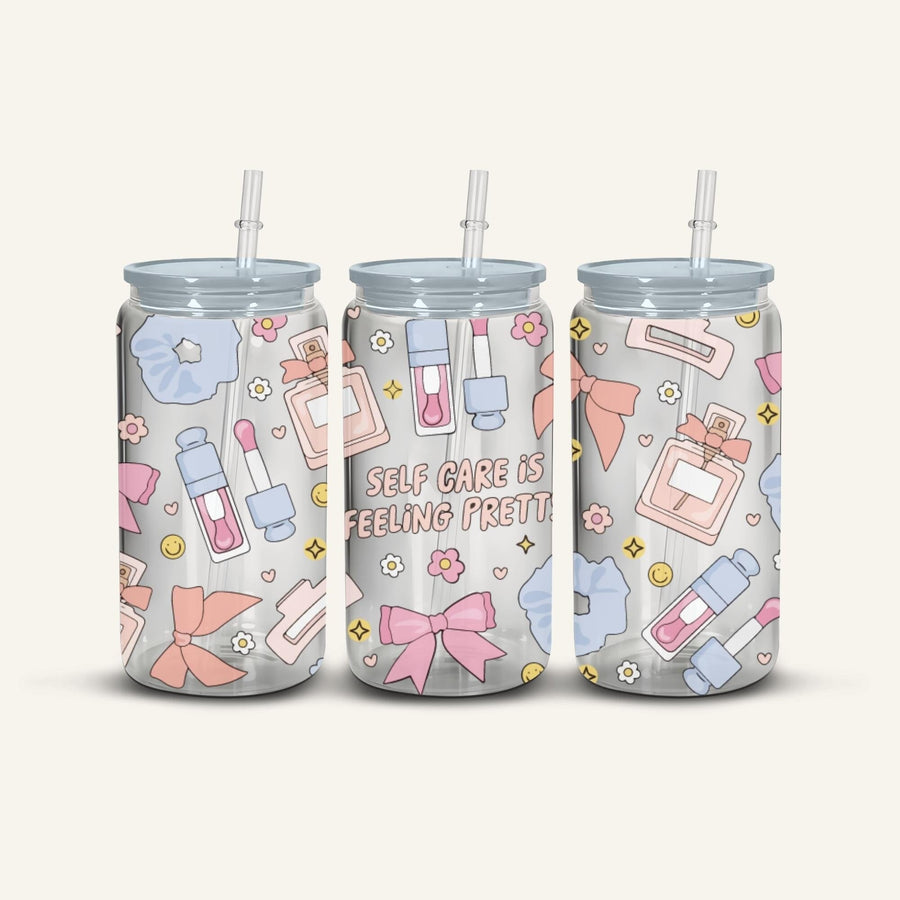 Self Care Is Feeling Pretty Snowglobe Cup