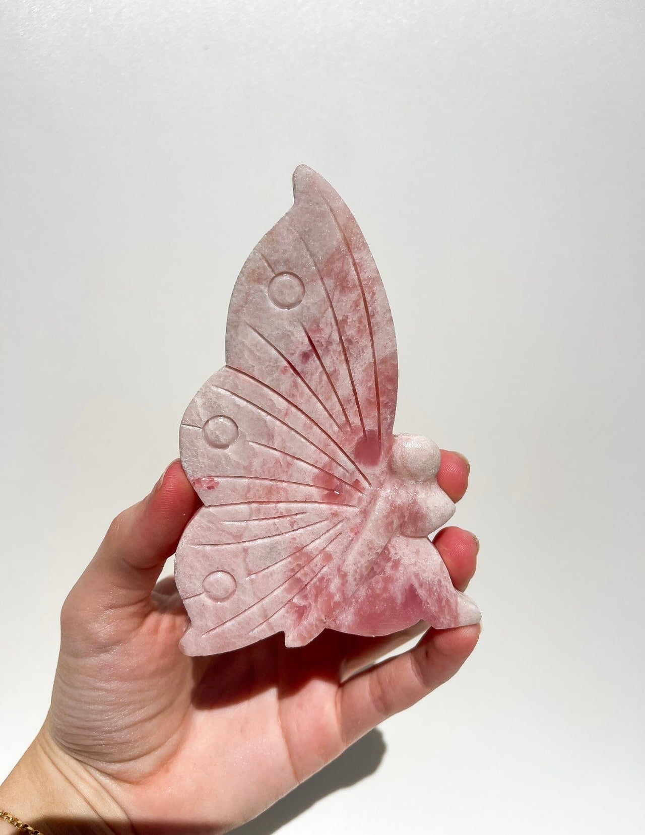 Self-Standing Pink Opal Fairy #3