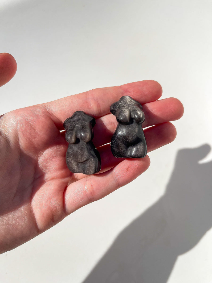 Silver Obsidian Mini Body