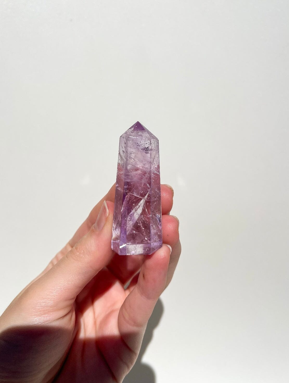 Small Brazilian Amethyst Tower #1 (see video)