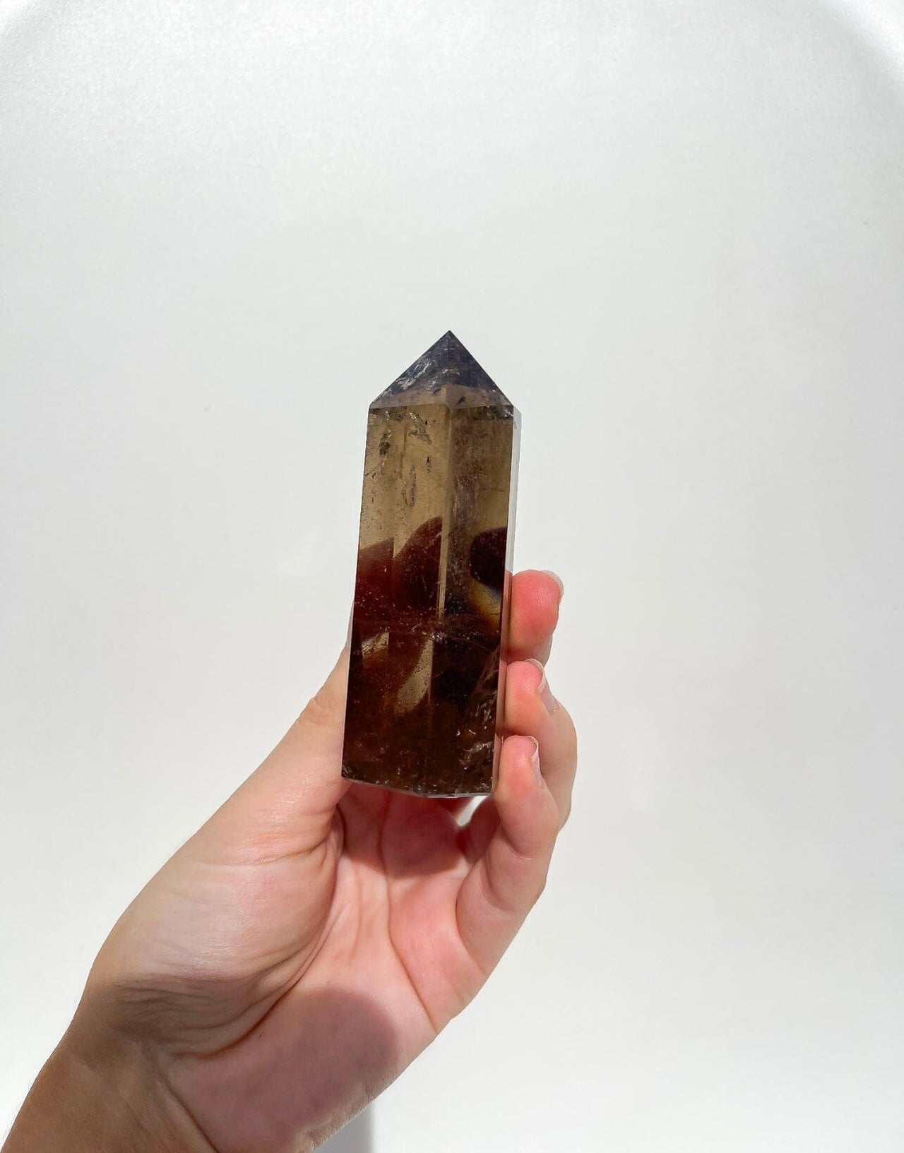 Smokey Quartz Tower #2 Halo Quartz 