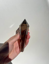 Smokey Quartz Wand On Stand #1
