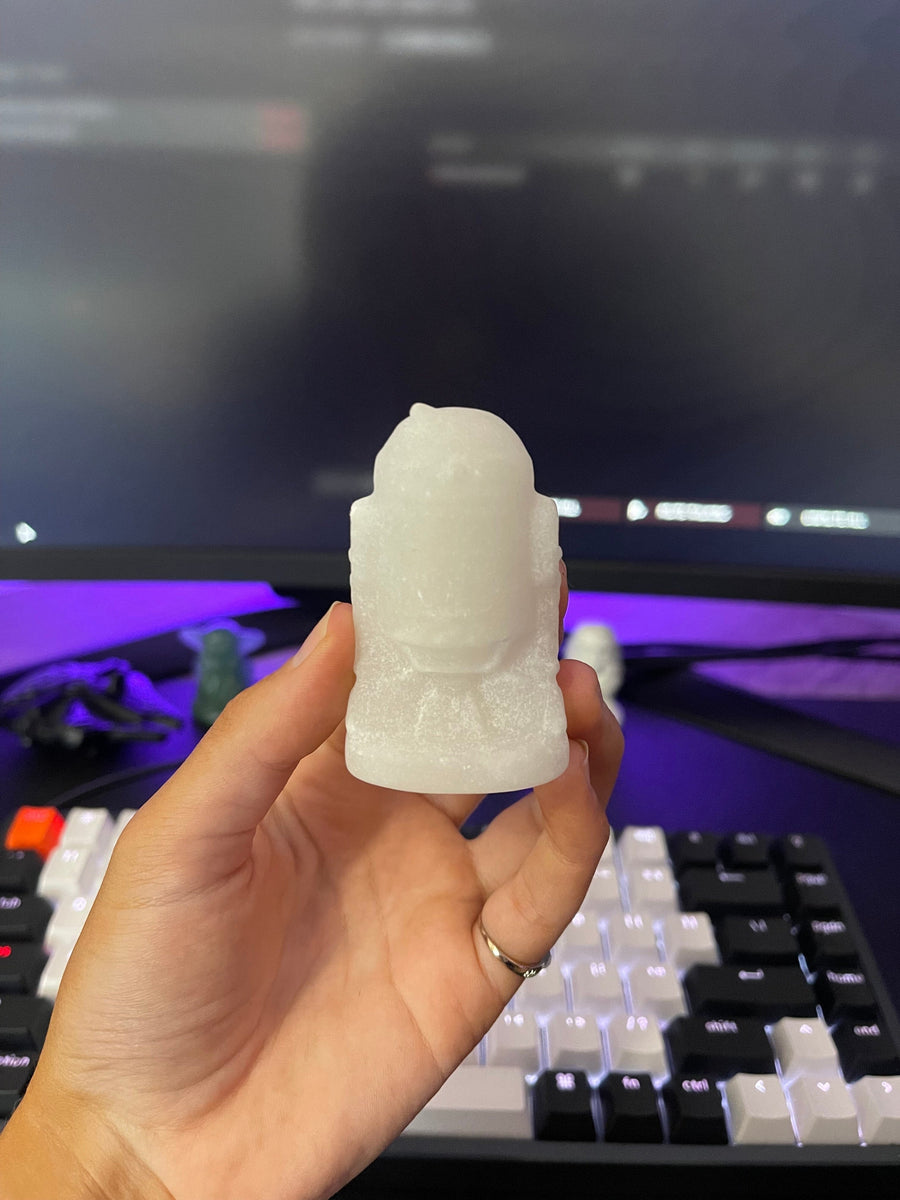 Star Wars Collection Halo Quartz R2-D2 - White Jade 