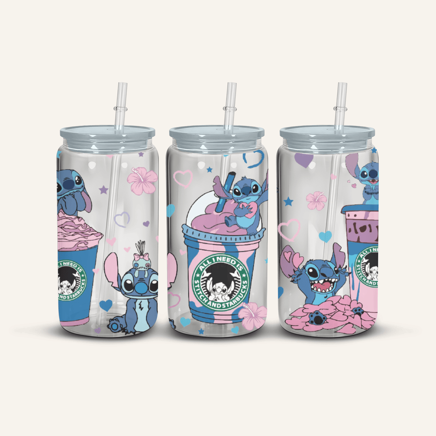 Stitch Snowglobe Cup #1