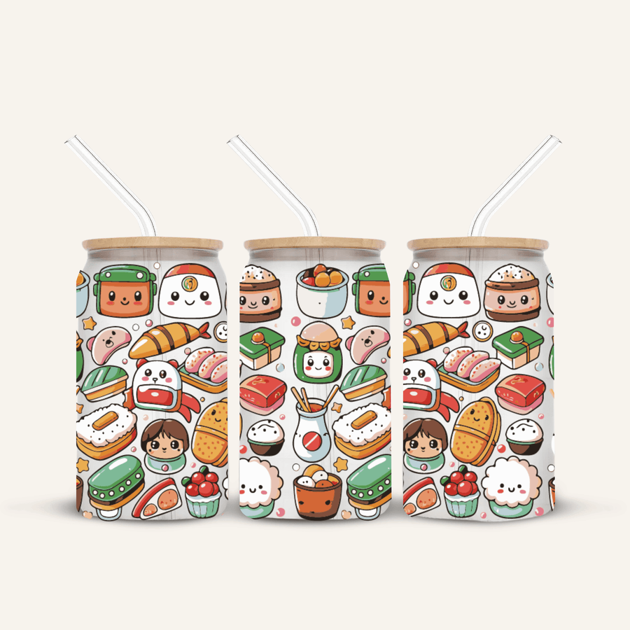 Sushi Glass Cup *FROSTED*