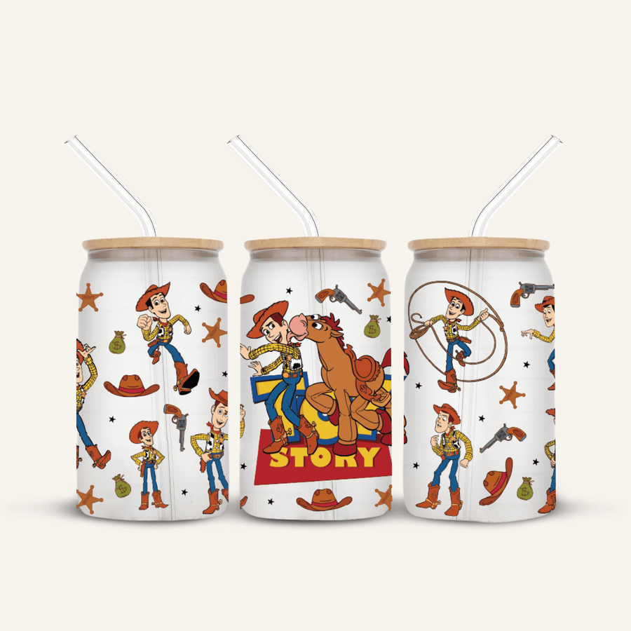 Toy Story Glass Cup *FROSTED*