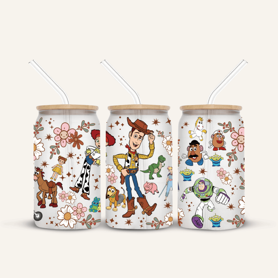 Toy Story Glass Cup *FROSTED*
