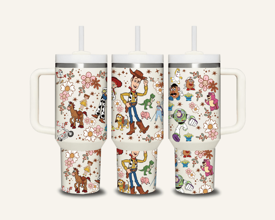 Toy Story Tumbler with Side Handle