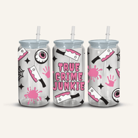 True Crime Junkie Snowglobe Cup