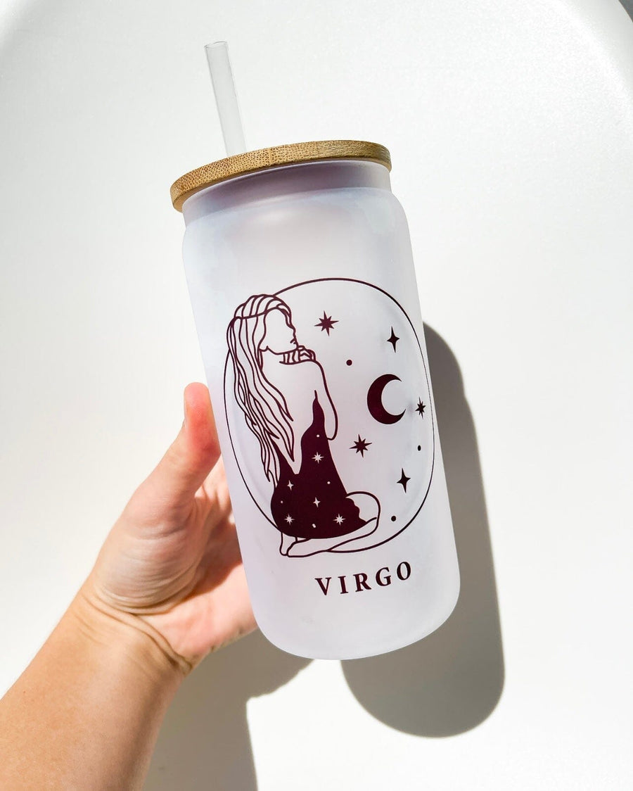 Virgo Tumbler Halo Quartz Glass Tumbler 