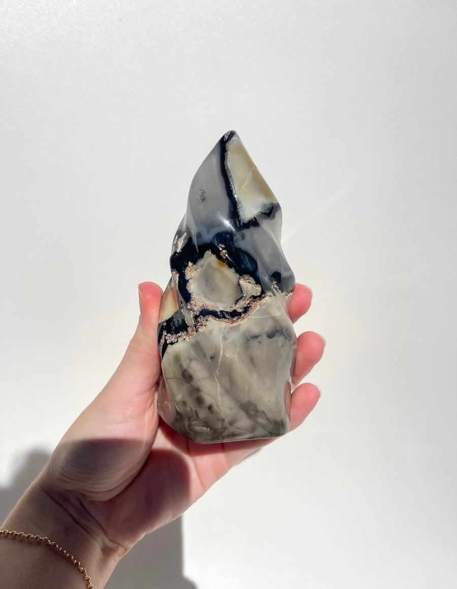 Volcanic Agate Flame