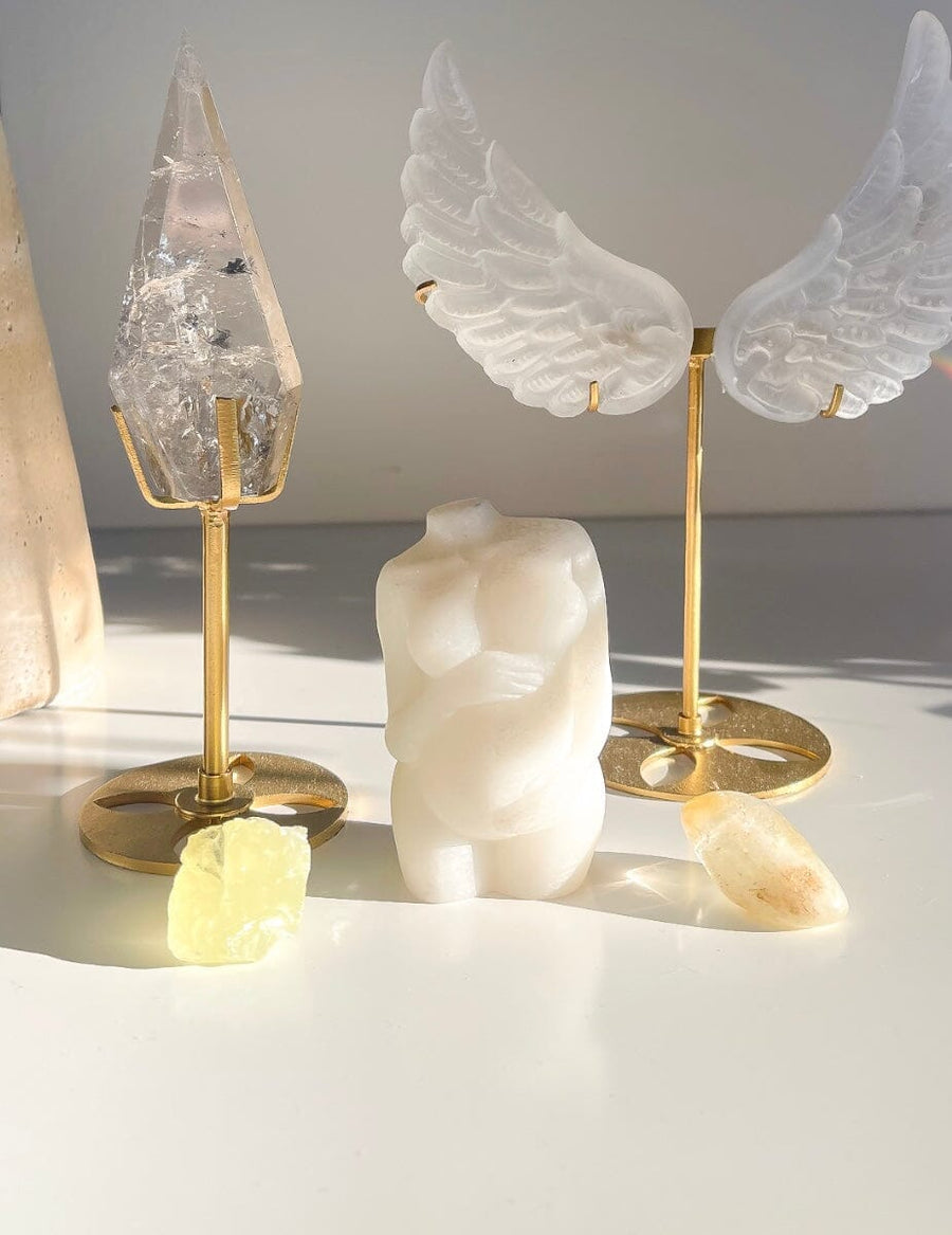 White Jade Pregnant Carving - PRE-ORDER