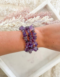 Amethyst Bracelet Amethyst Halo Quartz 