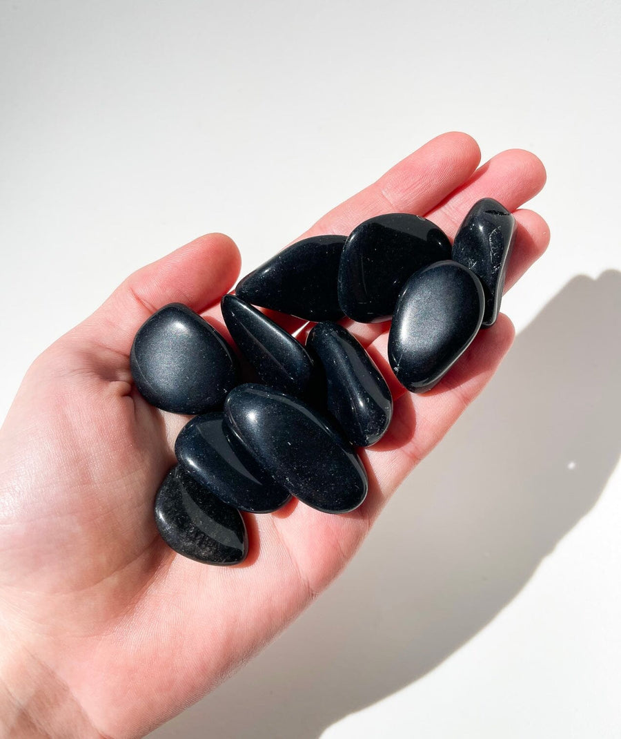 Black Obsidian Black Obsidian Halo Quartz 