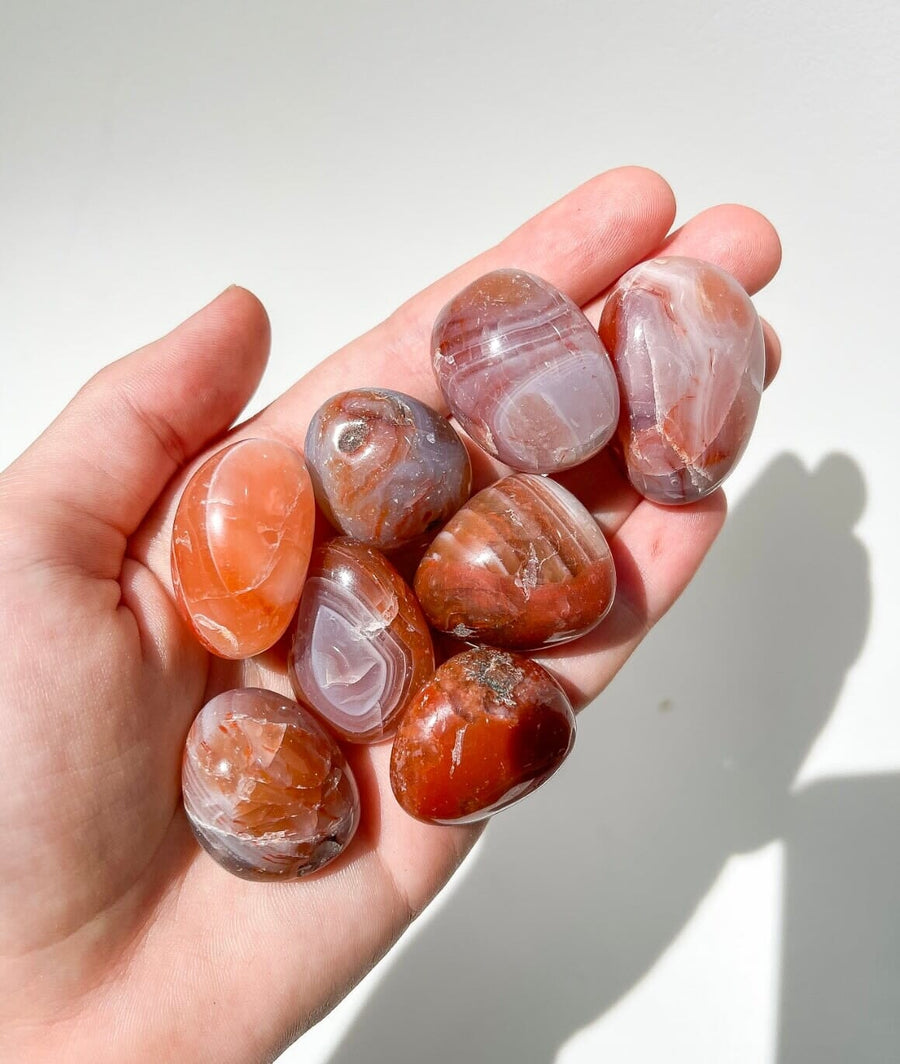 Carnelian Carnelian Halo Quartz 