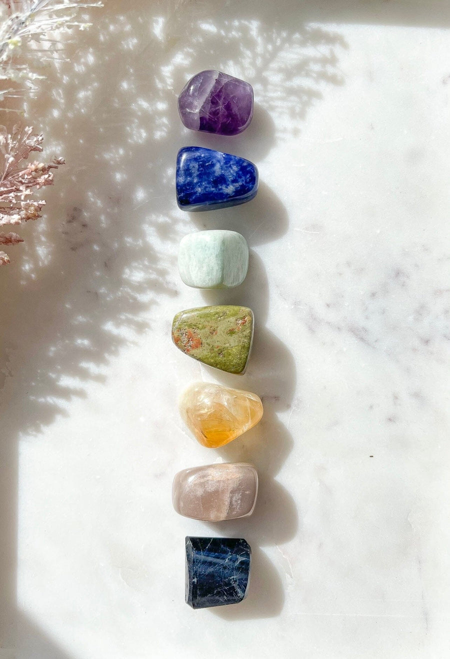 Chakra Bundle Halo Quartz 