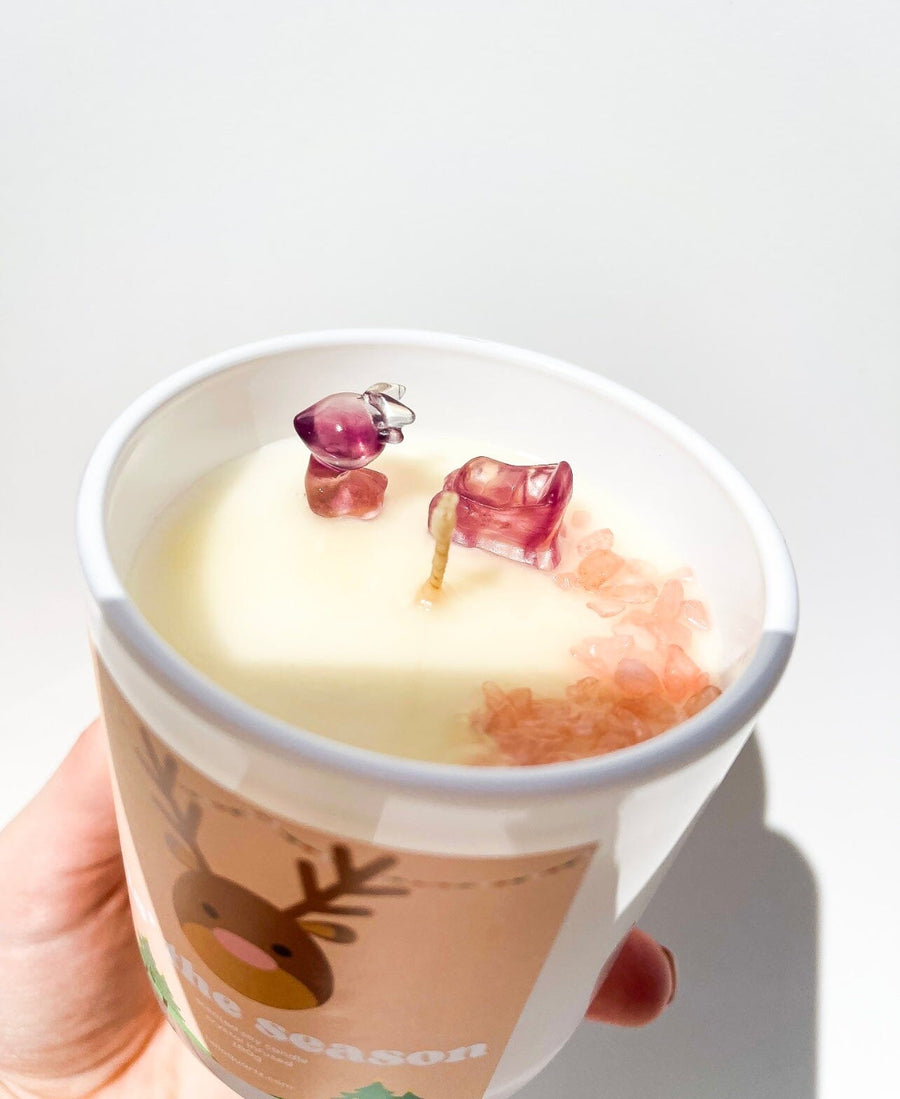 Christmas Candle Halo Quartz 