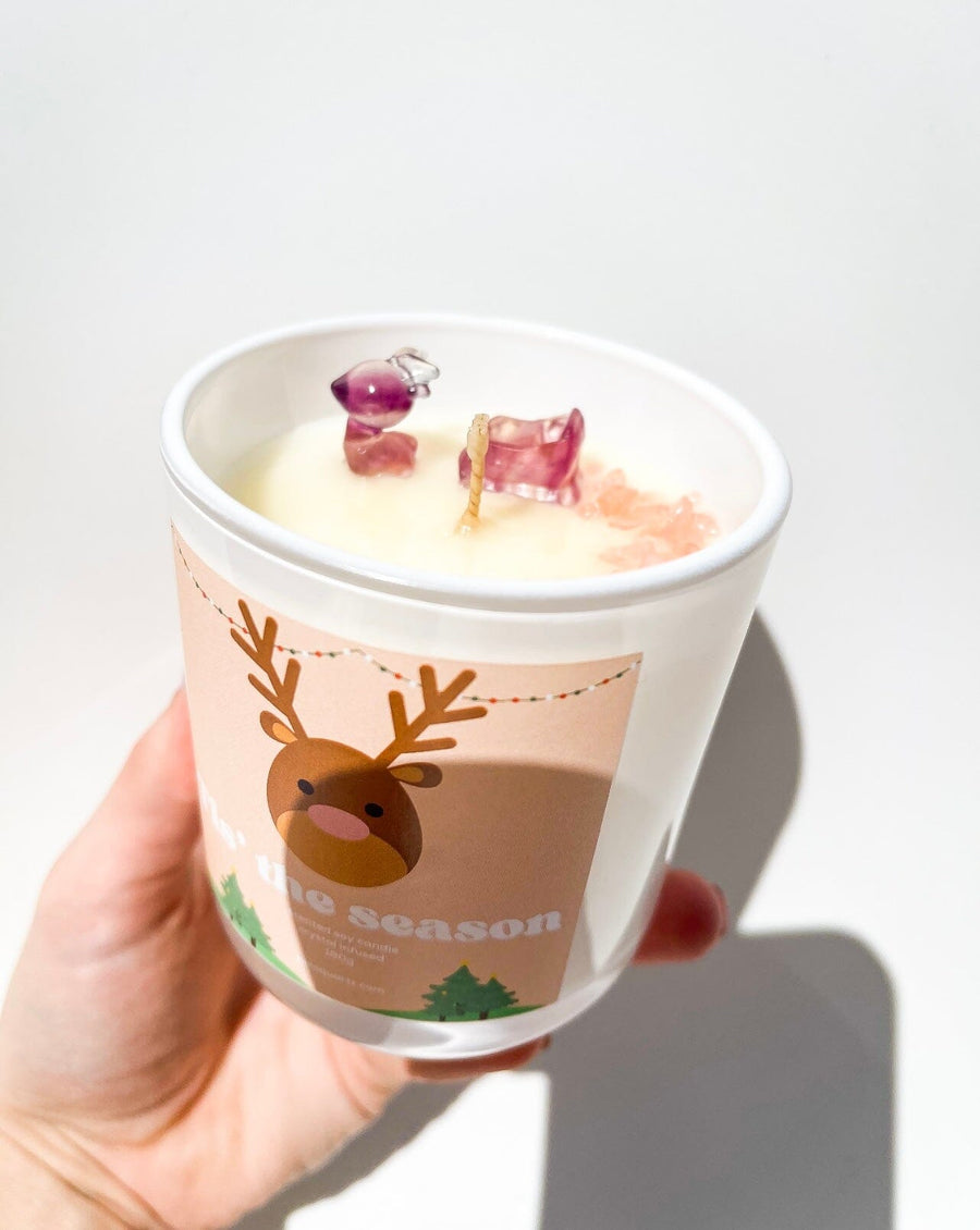 Christmas Candle Halo Quartz 