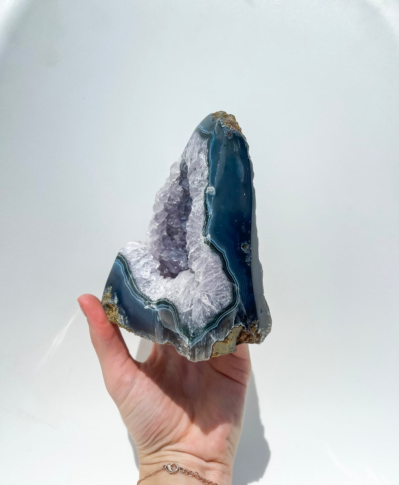 Amethyst #4 Halo Quartz 
