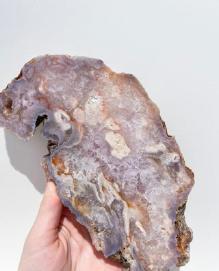 Pink Amethyst Slab #6 Halo Quartz 