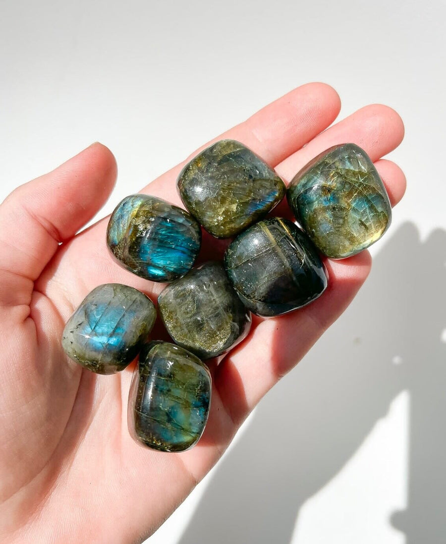 Labradorite Labradorite Halo Quartz 