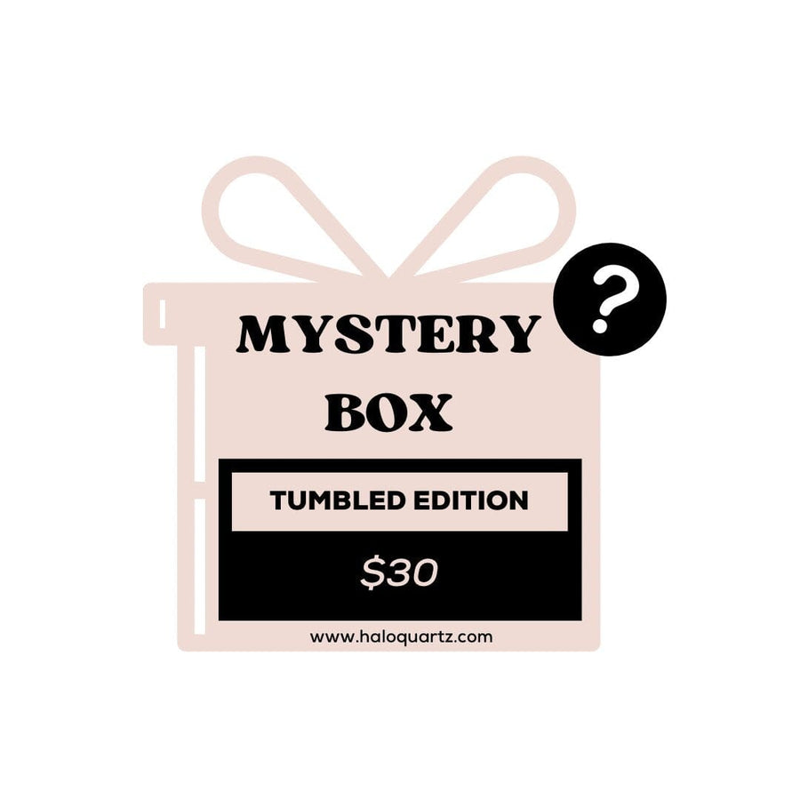 Mystery Box - Tumbled Halo Quartz 