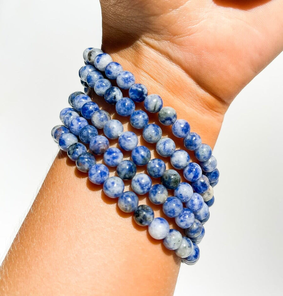 Sodalite Bracelet Halo Quartz 