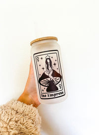 The Empress - Tarot Tumbler Halo Quartz 