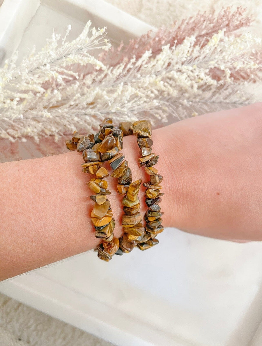 Tigers Eye Bracelet Tigers Eye Halo Quartz 